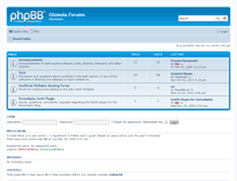 Tablet Screenshot of forum.gizmola.com
