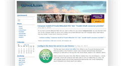 Desktop Screenshot of gizmola.com
